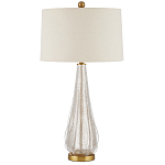 Настольная лампа с фактурным стеклянным корпусом Pommel варинант исполнения - 4 | Loft Concept в Костроме