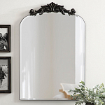 Зеркало с изысканной короной и безрамным полотном Crowned Mirror варинант исполнения - 1 | Loft Concept в Костроме