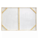 Панно декоративное с ручной росписью Blue Strokes варинант исполнения - 2 | Loft Concept в Костроме