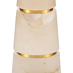 Настольная лампа с конусовидным каменным корпусом Regency варинант исполнения - 1 | Loft Concept в Костроме