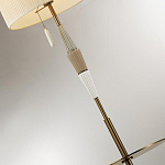 Торшер с полкой и декором из керамики Sardeg варинант исполнения - 3 | Loft Concept в Костроме