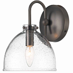 Бра с куполообразным прозрачным плафоном Glass Dome with Seeds варинант исполнения - 2 | Loft Concept в Костроме