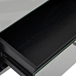 Тумбочка зеркальная с ящиком Mirror Chrome Cabinet варинант исполнения - 5 | Loft Concept в Костроме