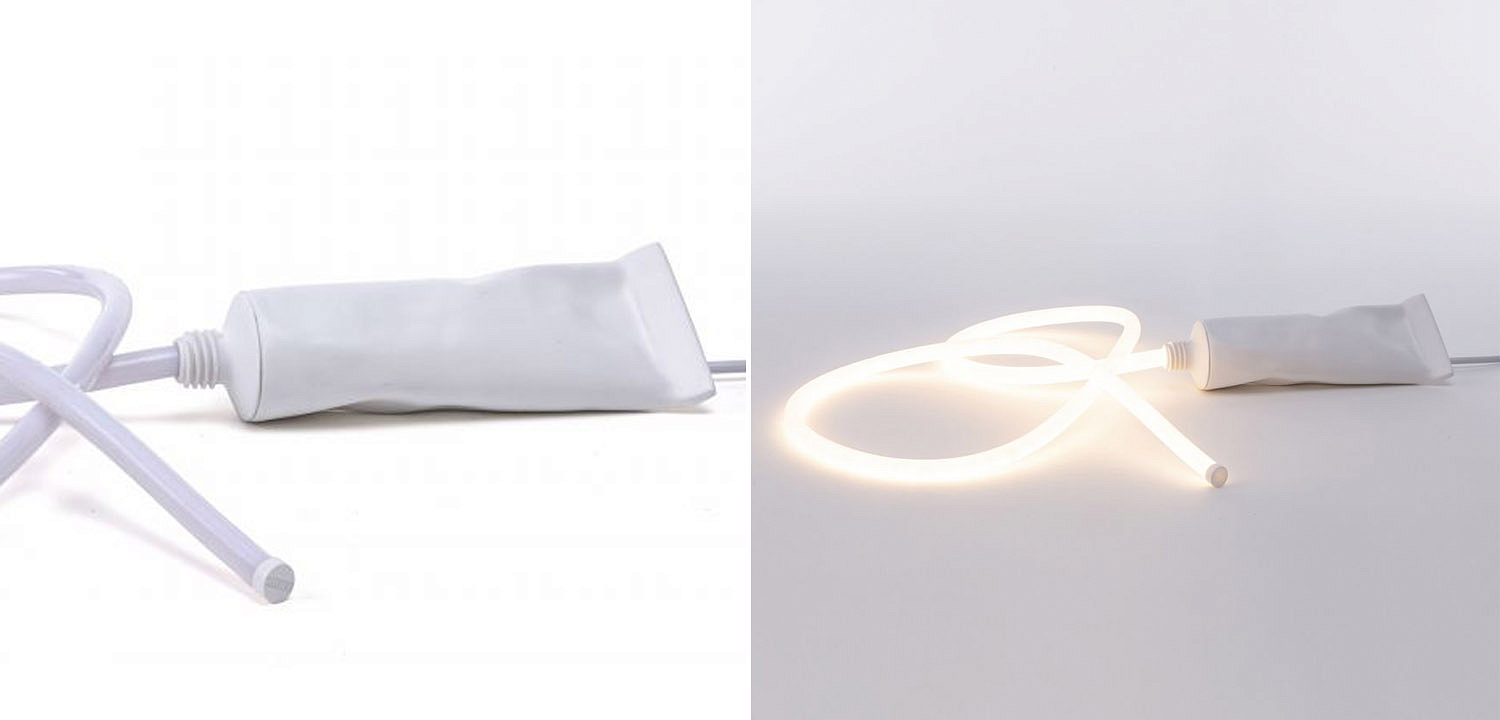 Настольная лампа Seletti Daily Glow Toothpaste Настольная лампа Seletti Daily Glow Toothpaste - Loft-Concept в Костроме