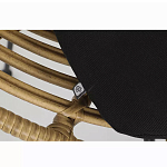 Стул круглый с ротанговым плетением Round Wicker Stool варинант исполнения - 6 | Loft Concept в Костроме