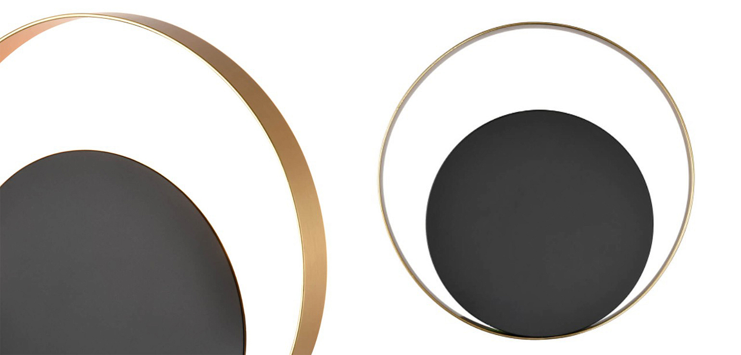 Бра Globo Ocular Sconce Circle Black 26 Бра Globo Ocular Sconce Circle Black 26 - Loft-Concept в Костроме