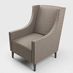 Мебельная ткань Шенилл коричневый цвет 142 см T4-56 варинант исполнения - 7 | Loft Concept в Костроме