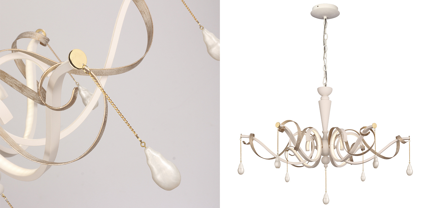 Люстра Morris Chandelier white Люстра Morris Chandelier white - Loft-Concept в Костроме