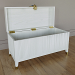 Большой дизайнерский Сундук Elsa Dreams White варинант исполнения - 2 | Loft Concept в Костроме