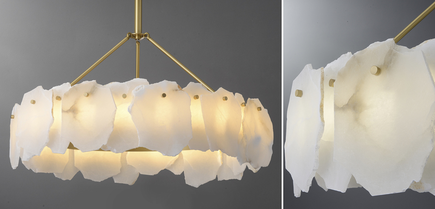 Люстра Lucretia Marble Round Chandelier Люстра Lucretia Marble Round Chandelier - Loft-Concept в Костроме