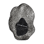 Бра с волнообразным стеклянным плафоном и вставкой из мрамора Liquid Stone варинант исполнения - 11 | Loft Concept в Костроме