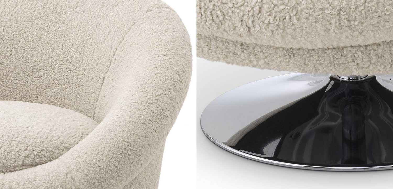 Кресло Eichholtz Swivel Chair Nemo Кресло Eichholtz Swivel Chair Nemo - Loft-Concept в Костроме