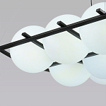 Люстра подвесная с 9-ю плафонами в форме шара Yarvi варинант исполнения - 3 | Loft Concept в Костроме