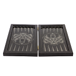 Подарочные нарды из натурального камня с гравировкой Backgammon from Stone варинант исполнения - 3 | Loft Concept в Костроме