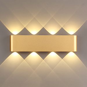 Бра Obverse Gold Rectangle B Wall lamp