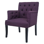 Кресло Addison Chic Armchair purple flax варинант исполнения - 3 | Loft Concept в Костроме