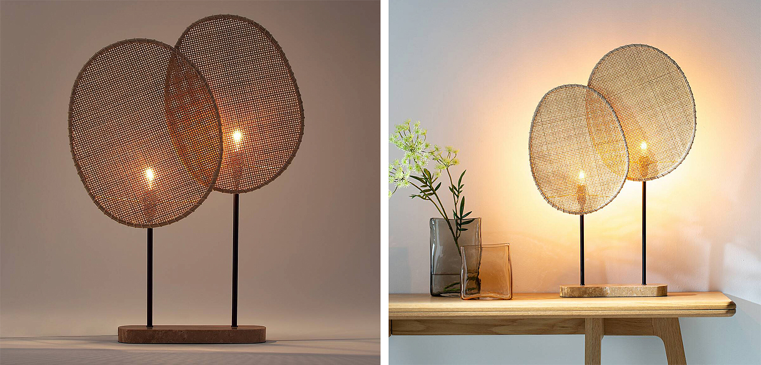 Настольная лампа Wicker Leaves Table lamp Настольная лампа Wicker Leaves Table lamp - Loft-Concept в Костроме