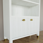 Книжный Стеллаж Elsa Dreams White с задней стенкой варинант исполнения - 1 | Loft Concept в Костроме