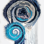 Текстильный Арт-объект ручной работы Galaxy варинант исполнения - 3 | Loft Concept в Костроме