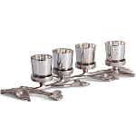 Подсвечник из алюминиевого сплава Cozy Light варинант исполнения - 1 | Loft Concept в Костроме