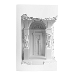 Встраиваемый в стену гипсовый светильник под покраску с колоннами и арками в античном стиле Antiquity Athena варинант исполнения - 8 | Loft Concept в Костроме