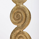 Кофейный стол из металла с круглой столешницей Table Gold Metal варинант исполнения - 4 | Loft Concept в Костроме