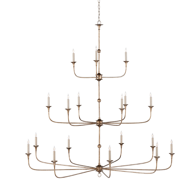 Люстра многоярусная бронзового цвета Graceful Chandelier Бронза Люстра многоярусная бронзового цвета Graceful Chandelier Бронза в Костроме | Loft Concept