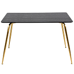 Обеденный стол на металлических ножках Casey Brass Dining Table варинант исполнения - 2 | Loft Concept в Костроме