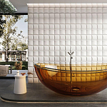 Гипсовая 3D панель с принтографией PM-103 варинант исполнения - 1 | Loft Concept в Костроме