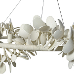Люстра White Bionic Petals Flo Ring Chandelier варинант исполнения - 3 | Loft Concept в Костроме