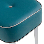 Квадратный мягкий пуф на белых ножках Winton Pouf Square варинант исполнения - 14 | Loft Concept в Костроме