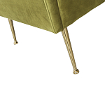 Кресло велюровое оливковое с подушкой Relaxation Soft варинант исполнения - 4 | Loft Concept в Костроме