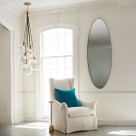 Подвесной светильник с шестью прозрачными стеклянными шарообразными плафонами Hinkley варинант исполнения - 3 | Loft Concept в Костроме