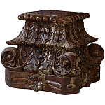 Подсвечник из массива тика Antique Candle Holder варинант исполнения - 1 | Loft Concept в Костроме