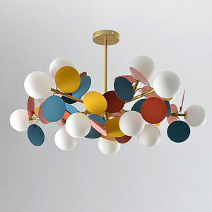 Люстра MATISSE Chandelier multicolor