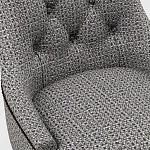 Мебельная ткань Шенилл серый цвет 142 см T4-46 варинант исполнения - 6 | Loft Concept в Костроме