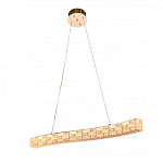 Люстра волнистой формы с текстурной огранкой Reflection of Reality варинант исполнения - 1 | Loft Concept в Костроме