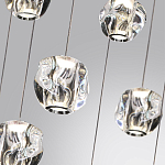 Люстра каскадня с 27-ю прозрачными шарообразными подвесами Bubbles Bocci варинант исполнения - 6 | Loft Concept в Костроме