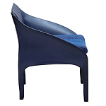 Дизайнерское Кресло Aileen Armchair Blue варинант исполнения - 1 | Loft Concept в Костроме