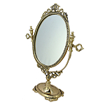 Зеркало настольное в бронзовой раме Royal Gold Mirrors  варинант исполнения - 1 | Loft Concept в Костроме
