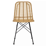 Стул с ротанговым плетением Wicker Stool без подлокотников варинант исполнения - 5 | Loft Concept в Костроме