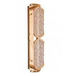 Бра прямоугольное с текстурным природным рисунком IceFlame варинант исполнения - 2 | Loft Concept в Костроме