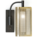 Бра с плафоном из перфорированного металла Elledge Wall Lamp варинант исполнения - 4 | Loft Concept в Костроме