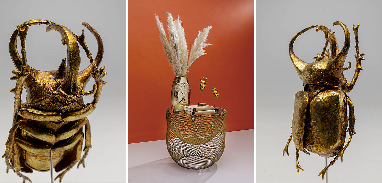 Статуэтка Golden Beetle on standing III - Loft-Concept в Костроме