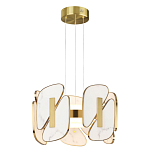 Люстра с мраморными вставками Marble Plates варинант исполнения - 2 | Loft Concept в Костроме