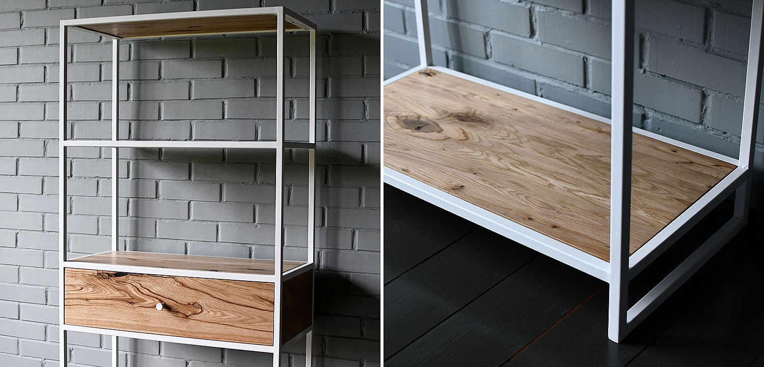 Стеллаж Reeve Industrial Metal Rust Rack Стеллаж Reeve Industrial Metal Rust Rack - Loft-Concept в Костроме
