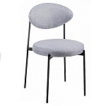 Стул металлический с мягкой спинкой и сиденьем Alfie Chair варинант исполнения - 3 | Loft Concept в Костроме