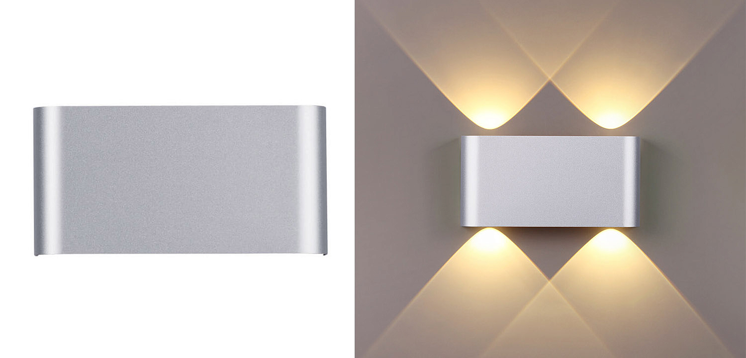 Бра Obverse Silver Rectangle A Wall lamp Бра Obverse Silver Rectangle A Wall lamp - Loft-Concept в Костроме