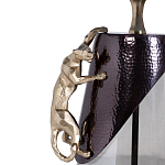 Настольная лампа с декором в виде ягуара Golden Jaguar варинант исполнения - 1 | Loft Concept в Костроме