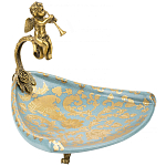 Блюдо фарфоровое Симфония ангела Pularia варинант исполнения - 1 | Loft Concept в Костроме